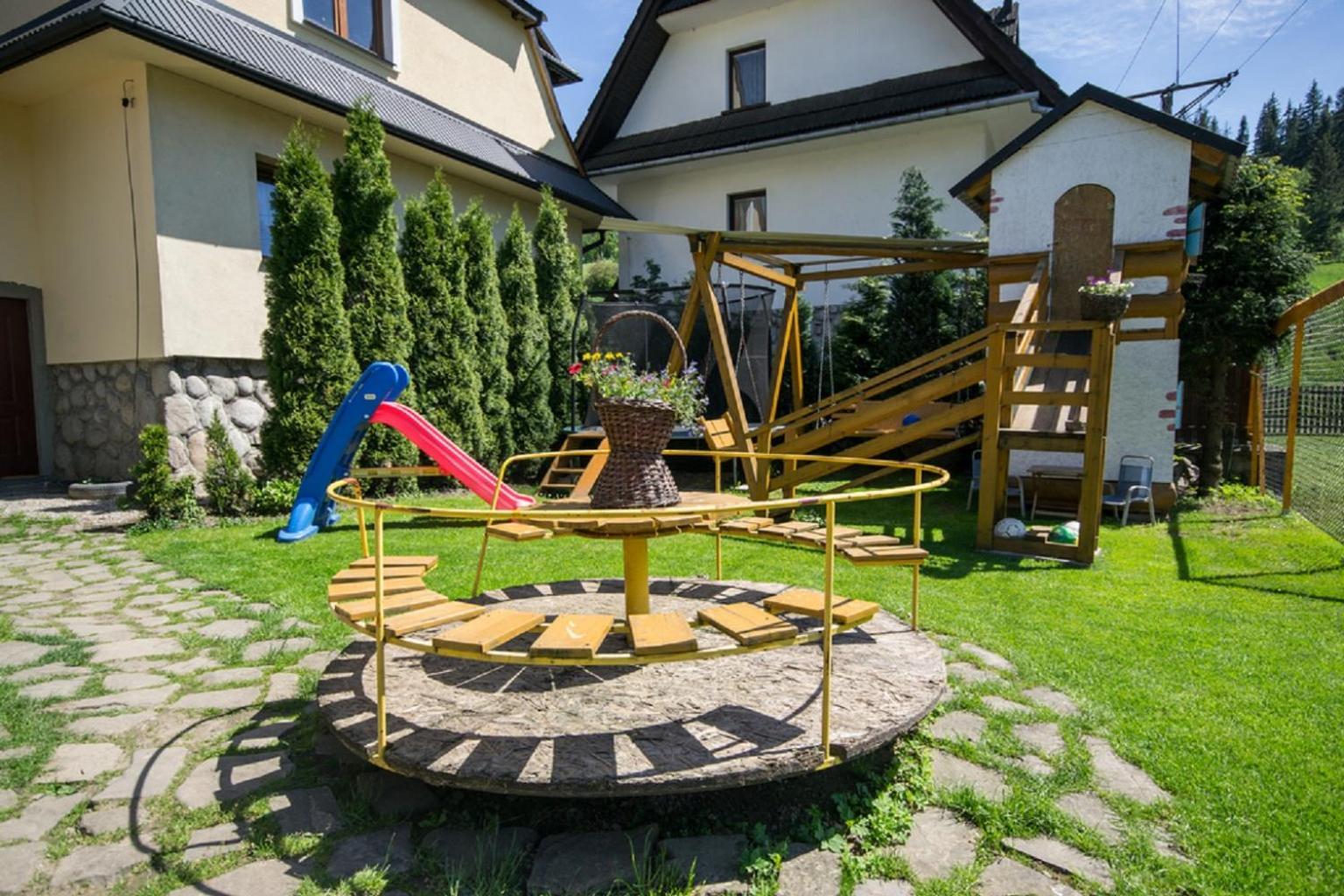 Ciukrowa Chatka Sauna & Jacuzzi Poronin Exterior photo